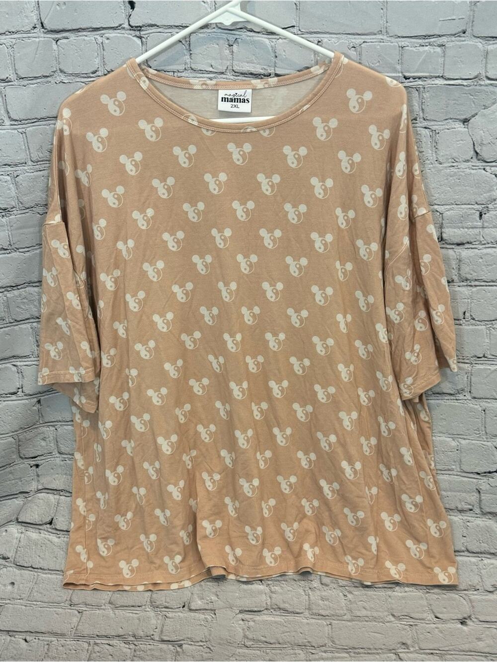 Magical Mamas Mickey Ying Yang Bamboo Women’s Shirt